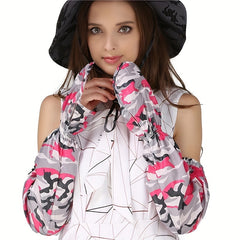 Camouflage Sunscreen Long Sleeve UV Protection Arm Protection