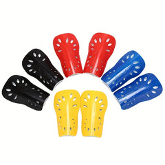 Soft Foam Padded Soccer Shin Guards - Comfortable Fit, Maximum Protection