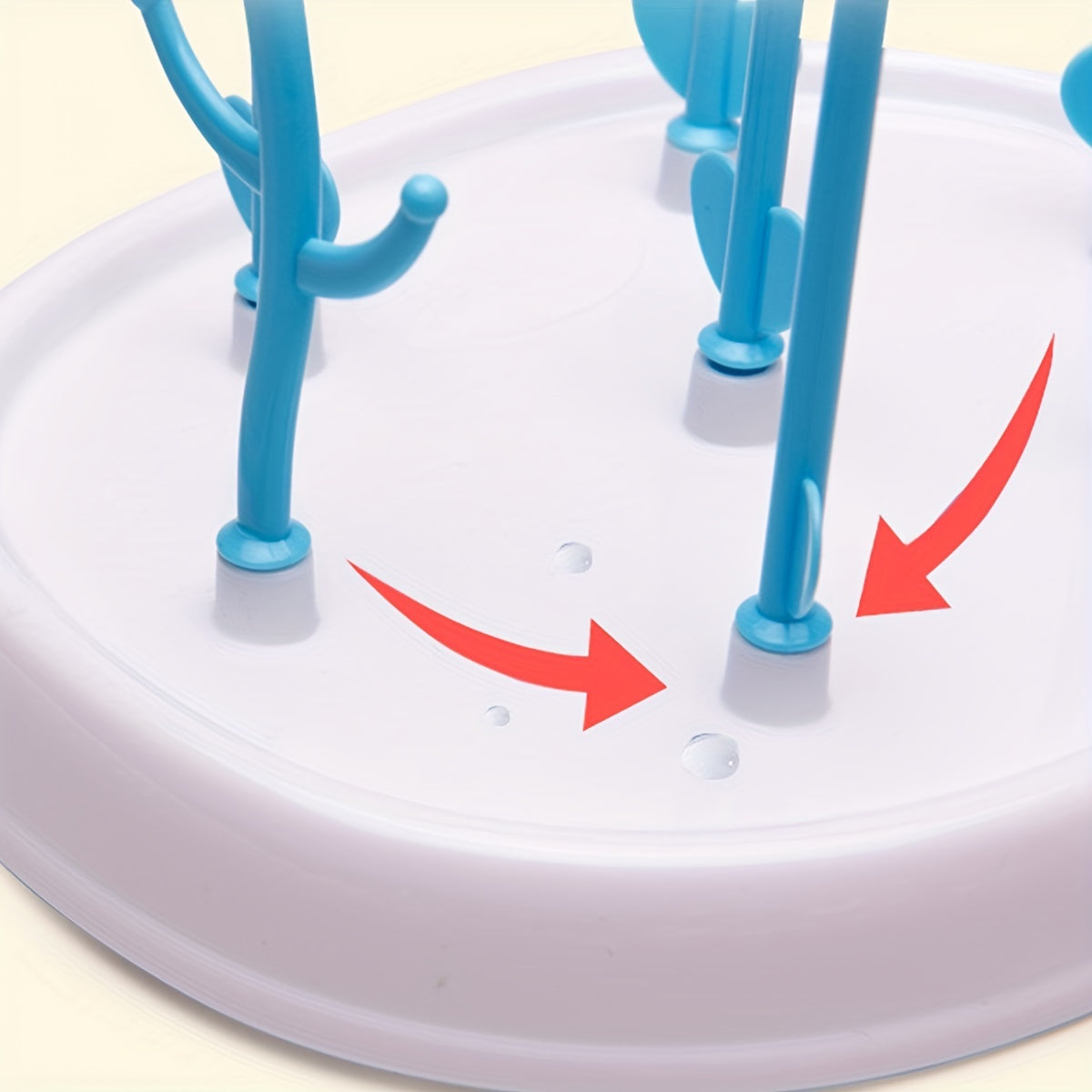 1pc Bottle Drying & Storage Rack