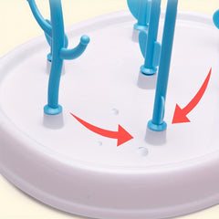 1pc Bottle Drying & Storage Rack