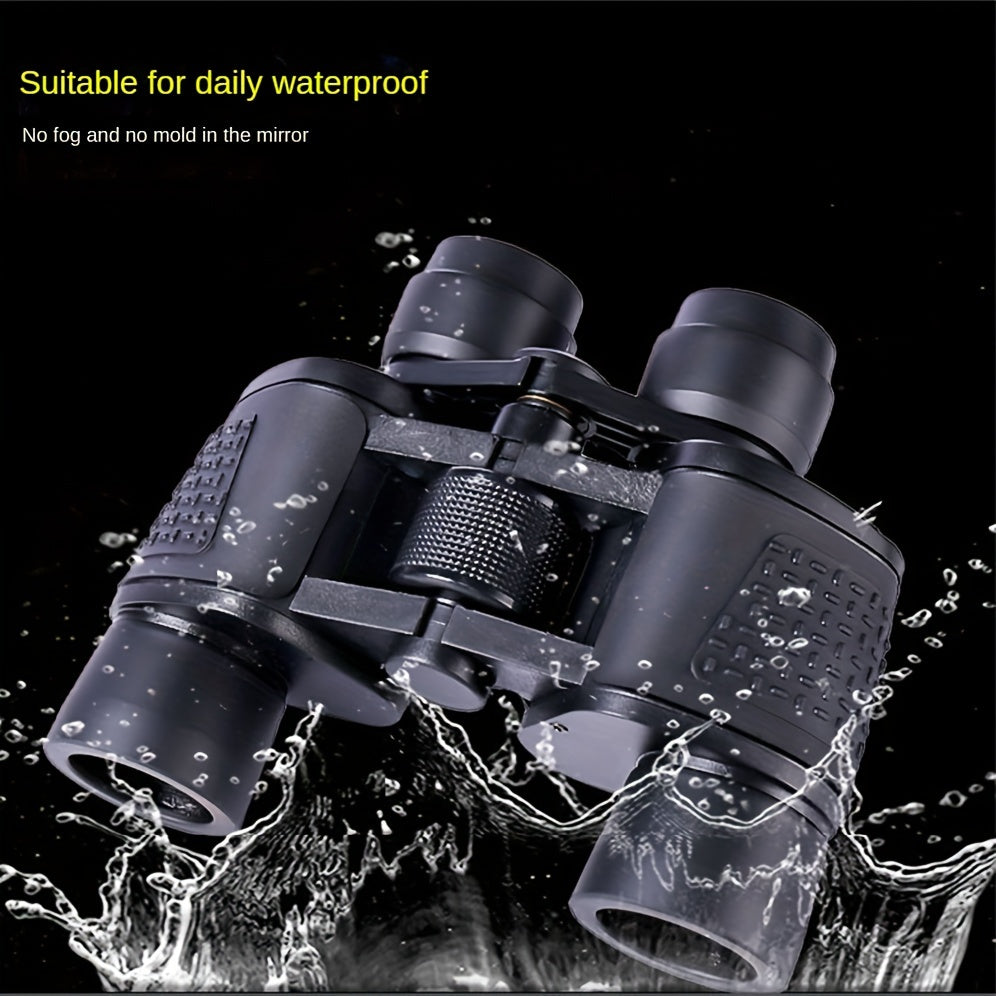 HD Portable Binoculars Low Light Night Vision Bird Watching Travel Sightseeing