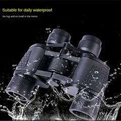 HD Portable Binoculars Low Light Night Vision Bird Watching Travel Sightseeing