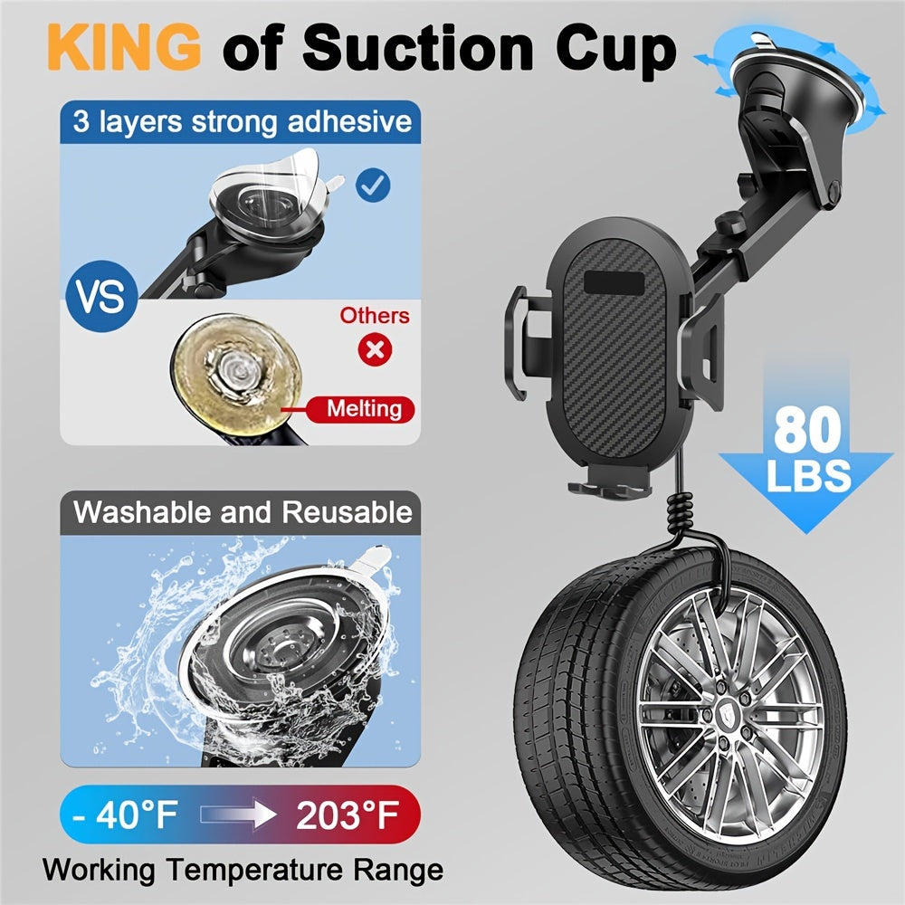 Rotatable Retractable Car Phone Mount