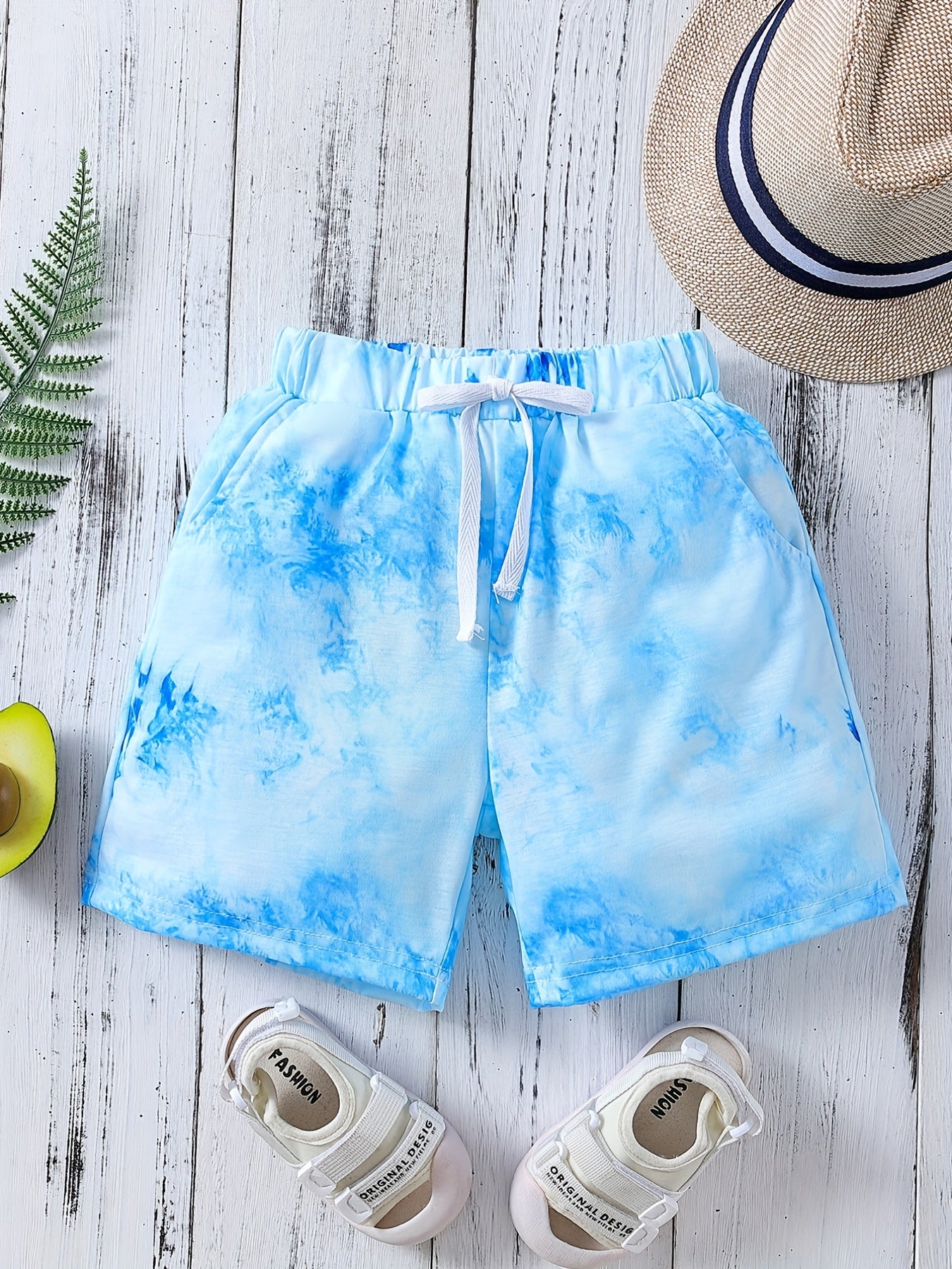 Boys Tie Dye Shorts for Summer Kids Clothes