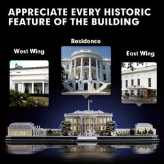 3D Rotatable House Puzzle Construction Model Table Decoration Birthday Gift