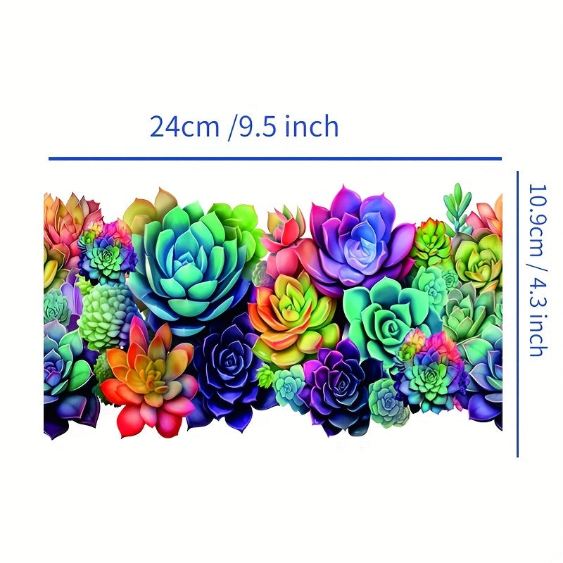 Flower UV DTF Transfer Sticker For 16 oz Glass Cups