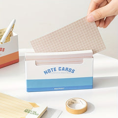 7x12 Index Cards Ruled/Blank 150 Sheets Sticky Notes Planner