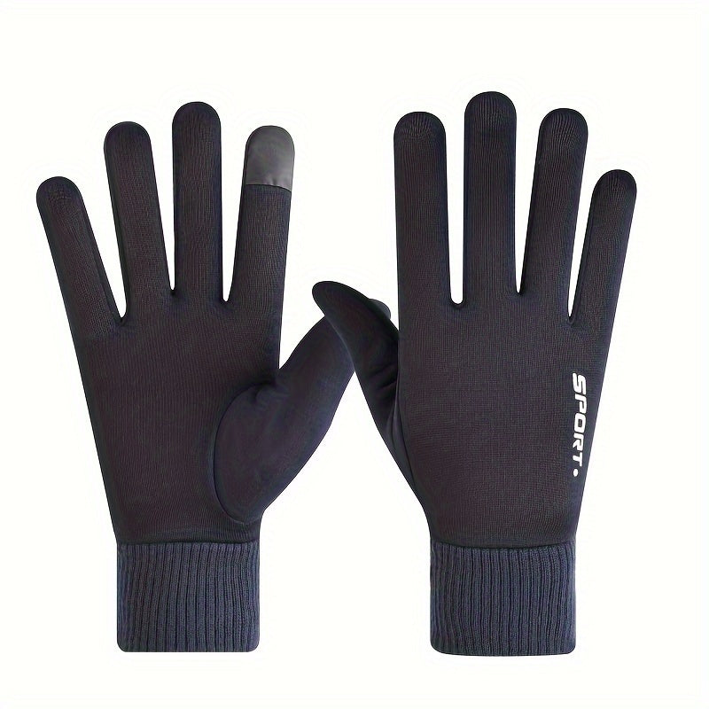 Winter Cycling Gloves Touch Screen Windproof Men's Motorcycle Gloves