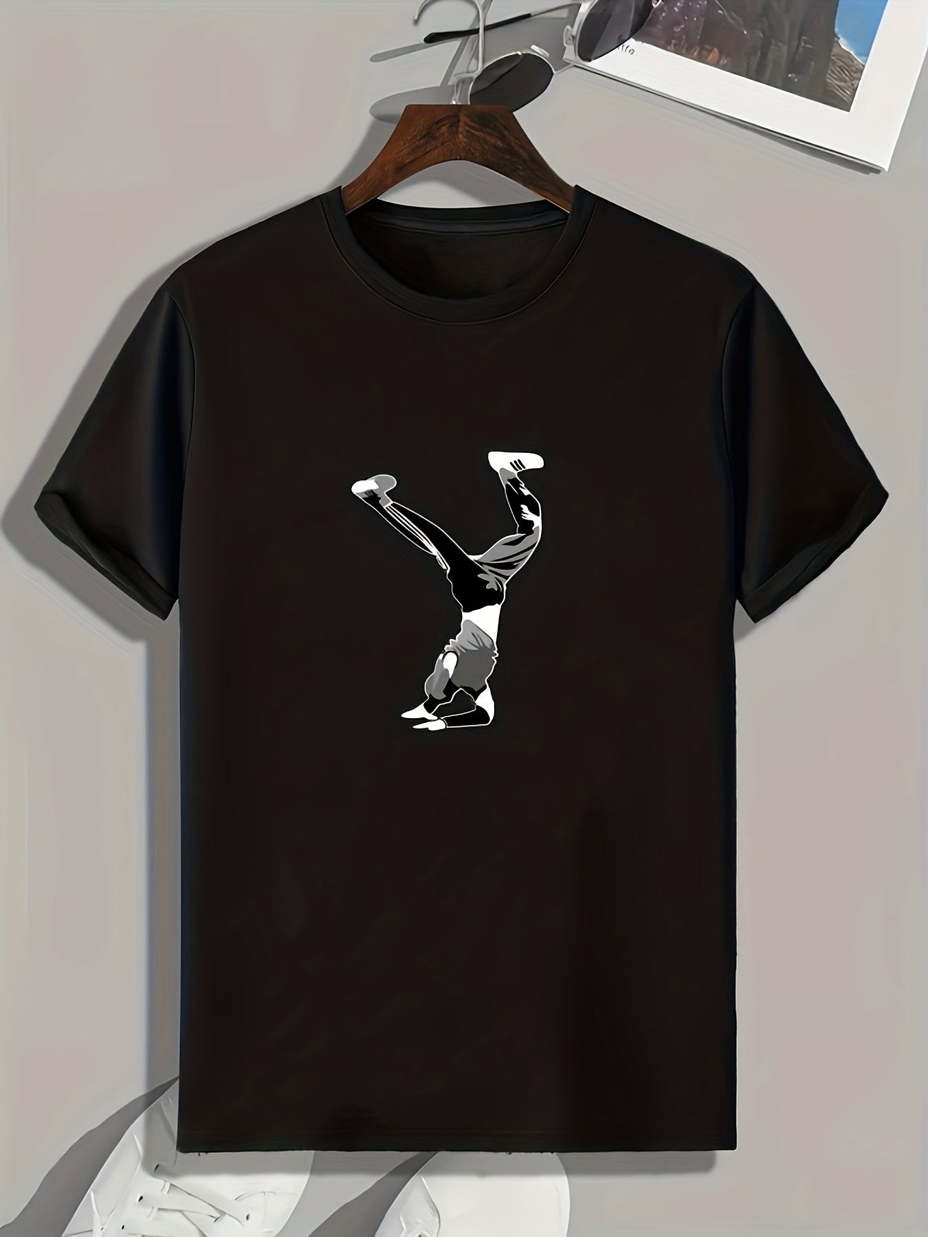 Dancer Graphic Tee for Men Casual Summer Shirt