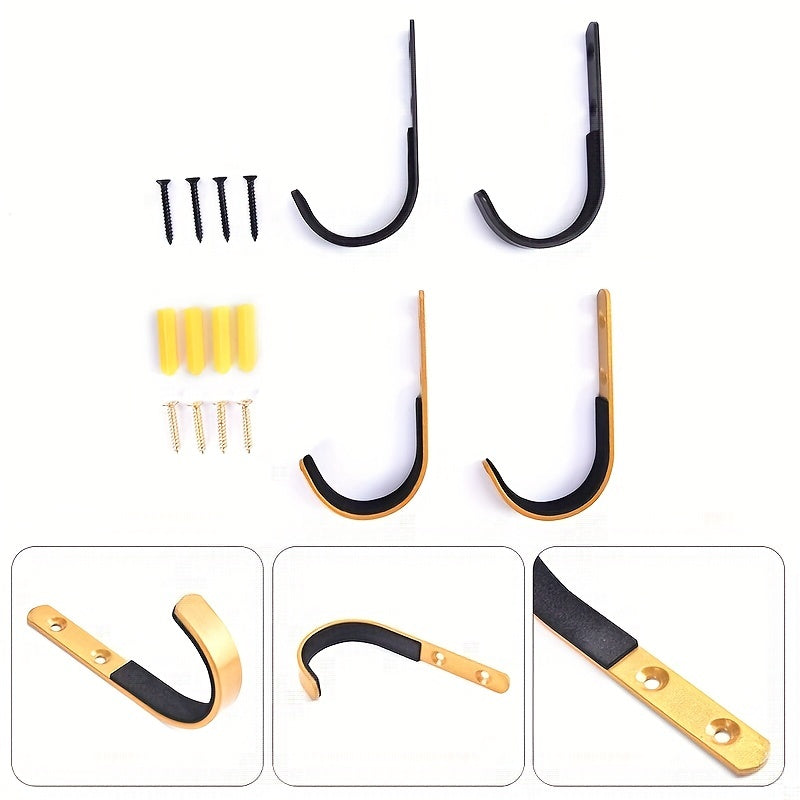 2pcs Metal Rack with Padding for Archery Storage