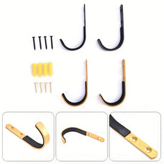 2pcs Metal Rack with Padding for Archery Storage