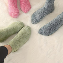 5 Pairs Soft & Warm Crew Socks for Women