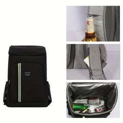 32L Picnic Backpack Thermal Bag Beach Backpack Refrigerated Bag