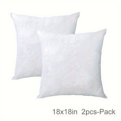 2pcs Throw Pillows Insert 45 72 X 45 72 Cm Square Couch Cushion Sham Stuffer