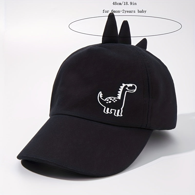 Boys Dinosaur Baseball Cap UV Protection Kids Accessories