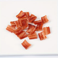 PVC Pork Belly Slices Food Toys for DIY Culinary Play & Diorama Accessories