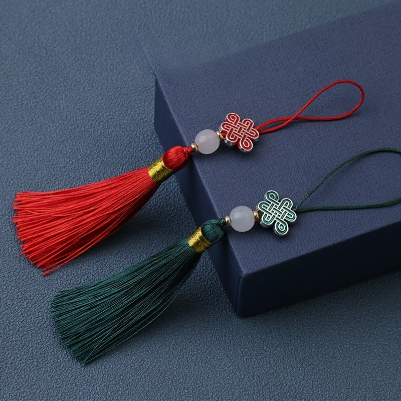 Chinese Knot Tassel Pendant Keychain Chinese Style Pendant Ornament