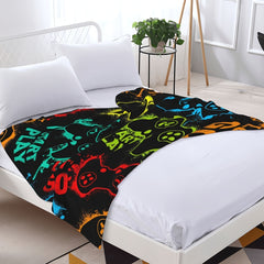 Video Games Blanket Cozy Soft Throw Blanket