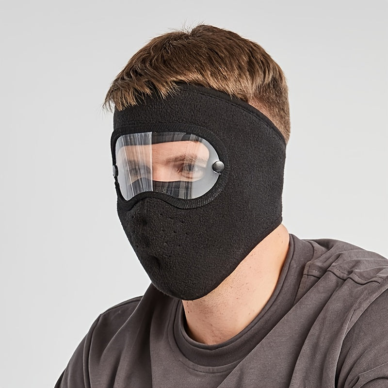 Polar Fleece Riding Goggles for Halloween Costume