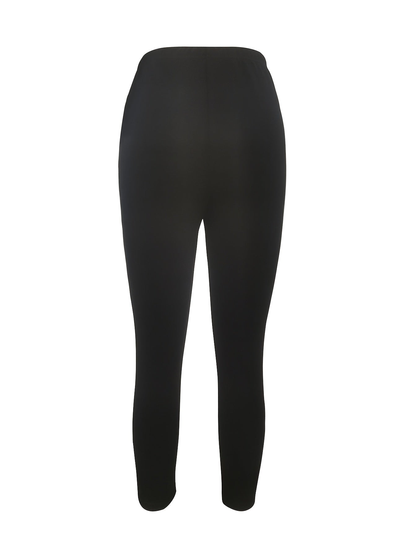Contrast Lace Skinny Leggings Stretchy Leggings Women's Clothing