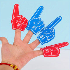 8pcs Cheerleading Props Sponge Finger Cover Gloves