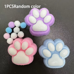 Squishy Plush Cat Paw Relaxation Squeeze Toy