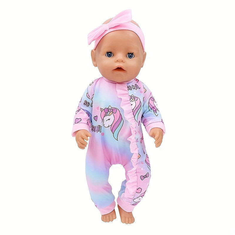 2pcs Doll Clothes Set for 35-56-45 Newborn Baby Dolls
