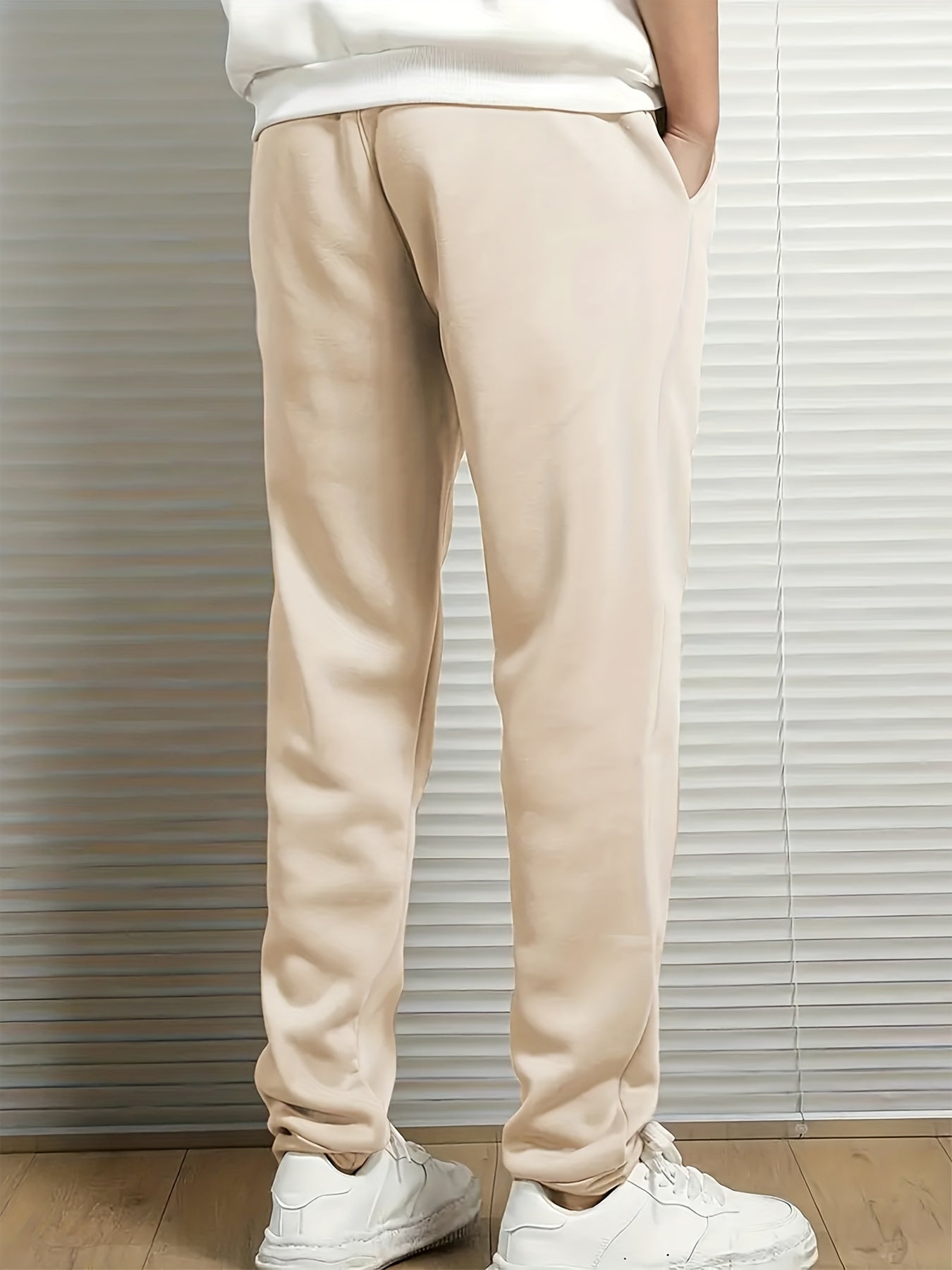 Men's Drawstring Sweatpants Loose Fit Casual Joggers
