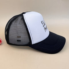 Star Be Happy Trucker Hat & Printed Casual Baseball Cap Mesh Adjustable Sun Hat