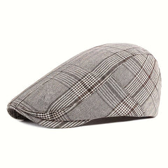 Adjustable Summer Mens Peaked Cap British Style Outdoor Sport