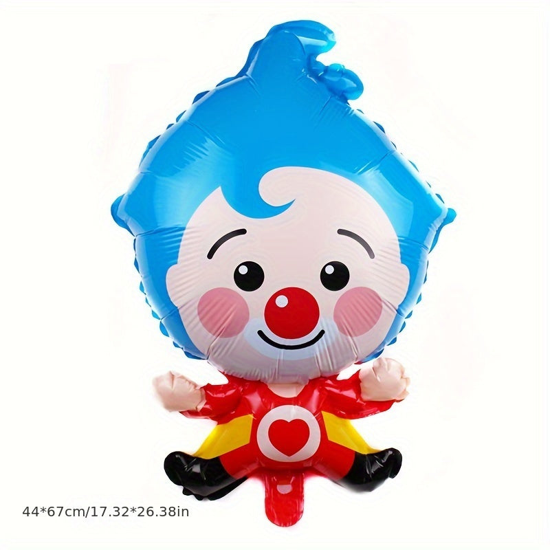 5pcs Clown Balloon Birthday Party Decoration Circus Clown Balloon