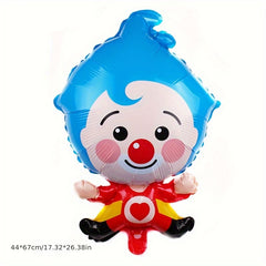 5pcs Clown Balloon Birthday Party Decoration Circus Clown Balloon