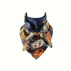 Western Style 88 Cowboy Bandana Rustic Ranch Scarf with Cowboy Hat