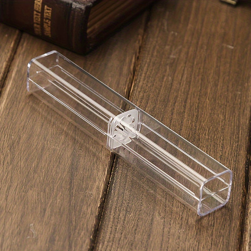 1pc Box Case Pen Storage Box Stationery Organizer School Office Use