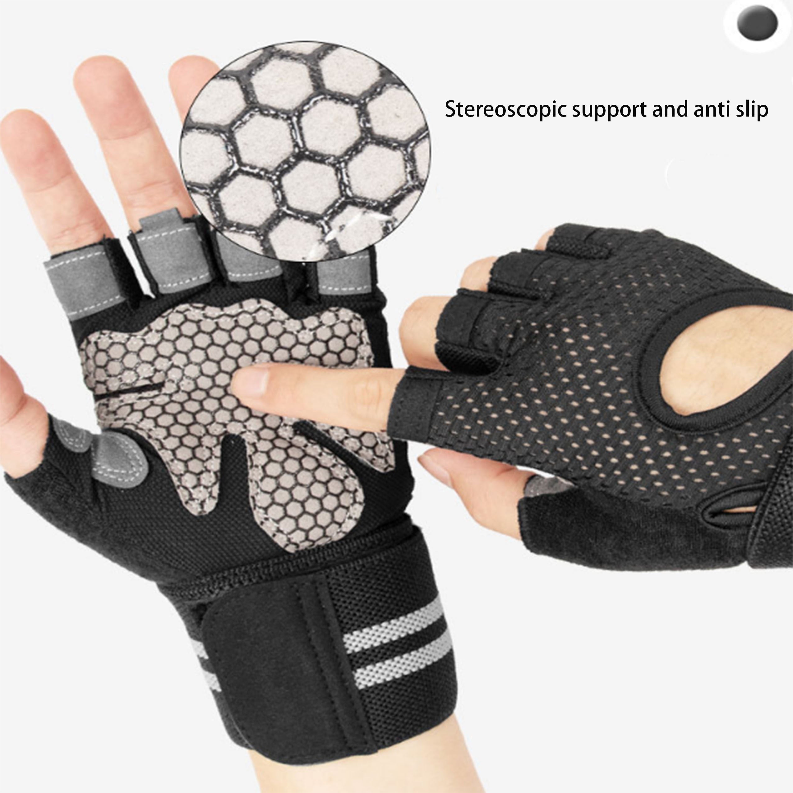 Outdoor Non-slip Half-finger Gloves for Running Cycling