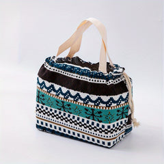 Japanese Bento Bag Ice Pack Outdoor Picnic Lunch Box Bag Waterproof Insulated