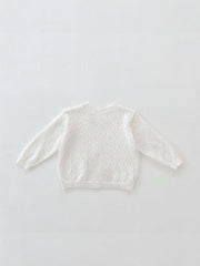 Hollow Out Long Sleeve Small Coat Sunscreen Shirt