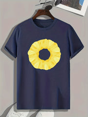 Tropical Pineapple Men's Tee for Summer Fun