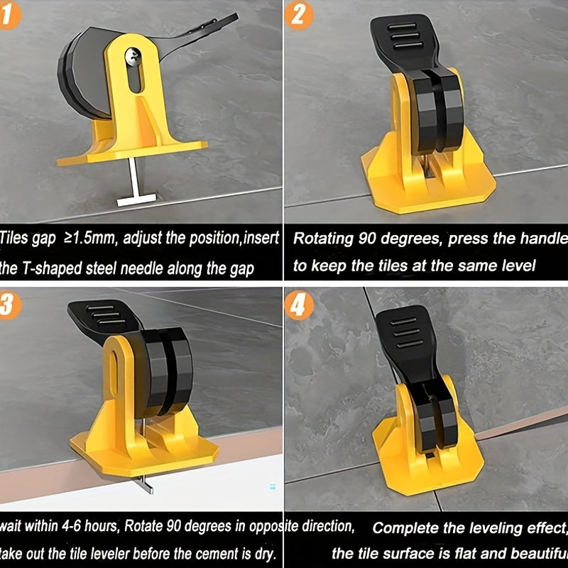 50pcs Senhill Tile Leveling System Fit For 8-12mm Tile Upgraded Version