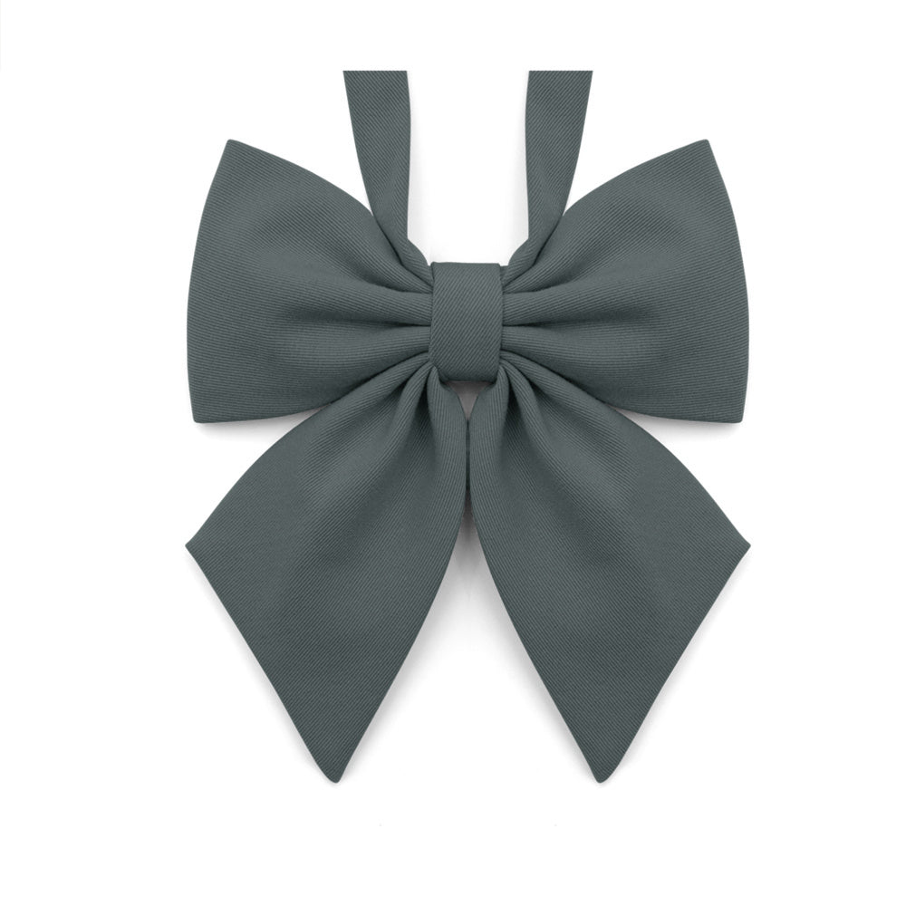 Solid Ladies Bow Tie Pre-tied Adjustable Bow Tie J K Cosplay