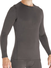 Men's Warm Compression Long Sleeve T Shirt for Fitness Training