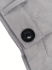 Men's Classic Formal Stretch Dress Pants for Business Dinner
