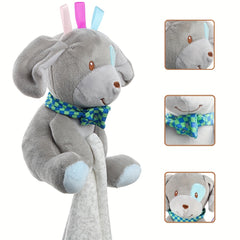 Soft Elephant Pacifier Doll for Newborns