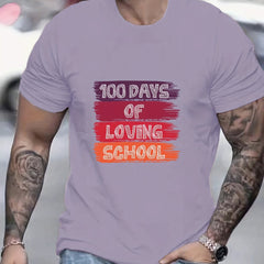 Men's Graphic Active T shirt Crew Neck Tee Casual Comfy Tops For Summer