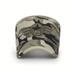 Unisex Camouflage Outdoor Leisure Hat Sunshade Versatile Hat