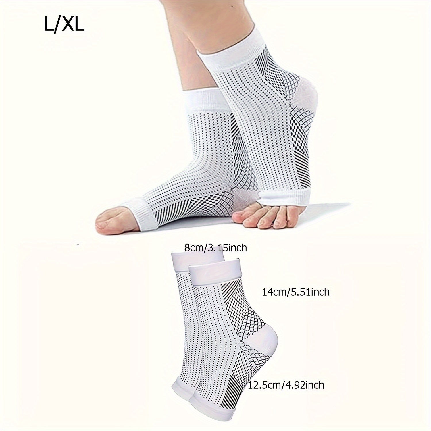 2pcs Ankle Brace Compression Socks for Ankle Protection