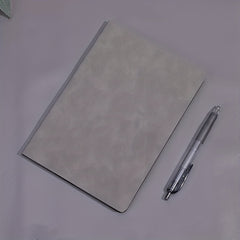 Portable A5 Soft Leather Notebook with 304 Pages Waterproof Cover
