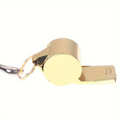 High Golden Whistle Lightning Sound Whistle Sports Lifesaving Whistle