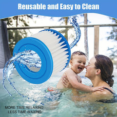 4 Pcs Hot Tub Filter Replacements for Lay Spa SaluSpa 90352E 58323