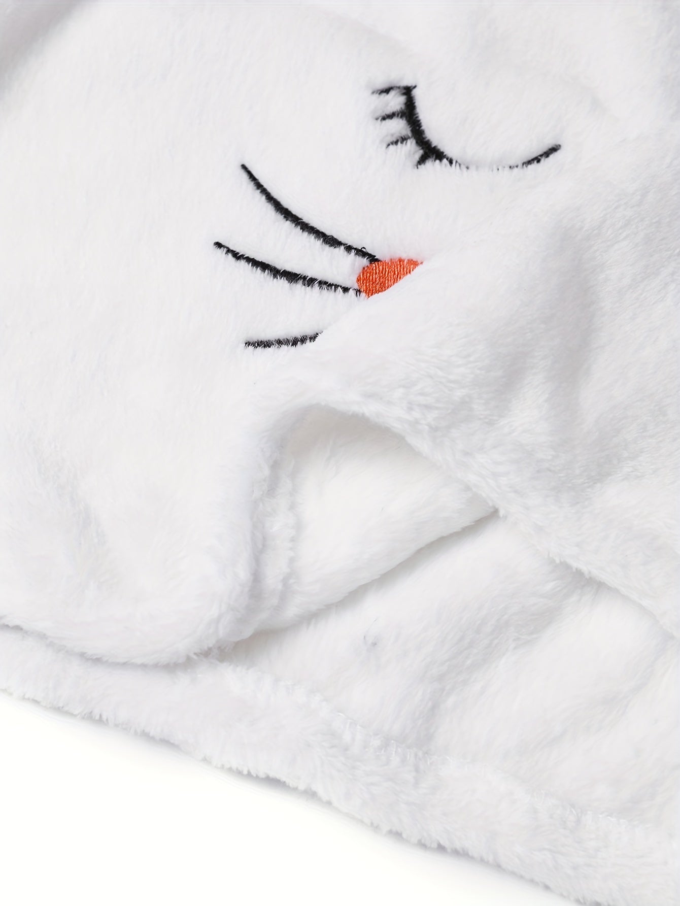 Cartoon Pattern Fuzzy Pajama Set Cami Top & Shorts Women's Sleepwear